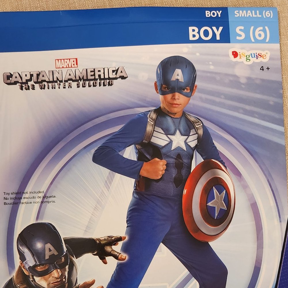 HALLOWEEN COSTUME - MARVEL - CAPTAIN AMERICA